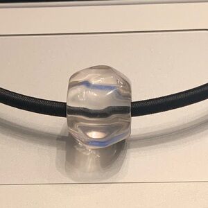 ***ZSISKA large clear bead to add on your own necklace w/complimentary gift bag